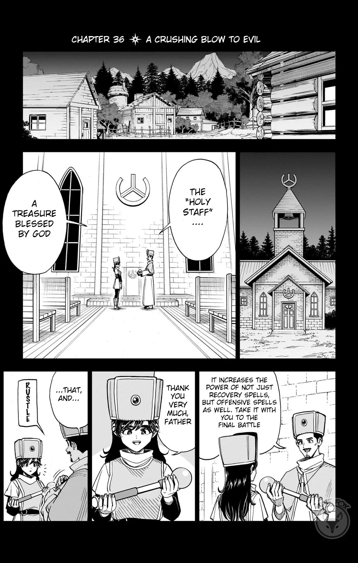 Dragon Quest: The Great Adventure of Dai - Avan the Brave and the Demon King of Hellfire Chapter 36 page 3 - 