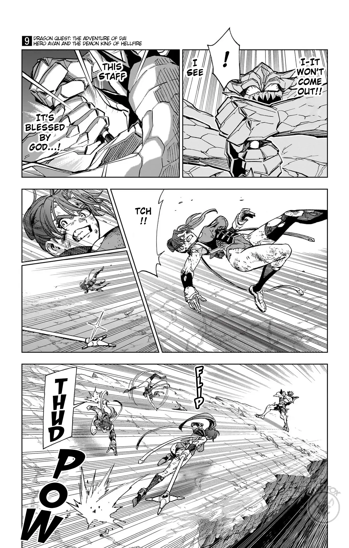 Dragon Quest: The Great Adventure of Dai - Avan the Brave and the Demon King of Hellfire Chapter 36 page 37 - 