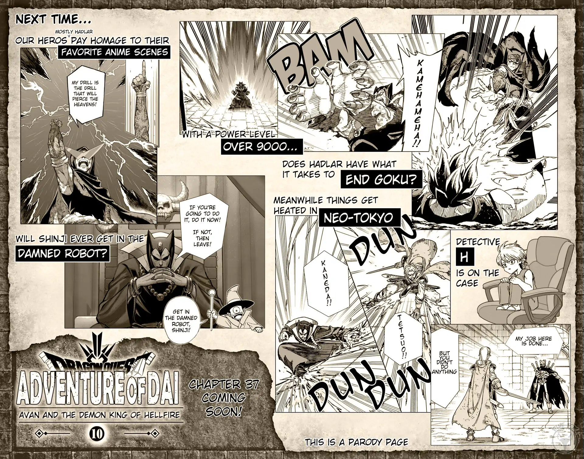 Dragon Quest: The Great Adventure of Dai - Avan the Brave and the Demon King of Hellfire Chapter 36 page 51 - 