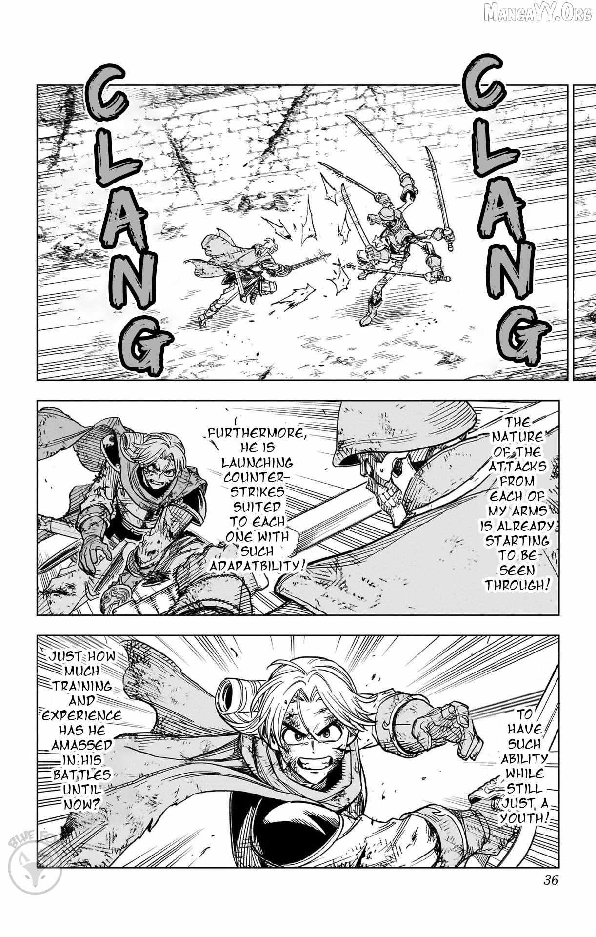 Dragon Quest: The Great Adventure of Dai - Avan the Brave and the Demon King of Hellfire Chapter 37 page 36 - 