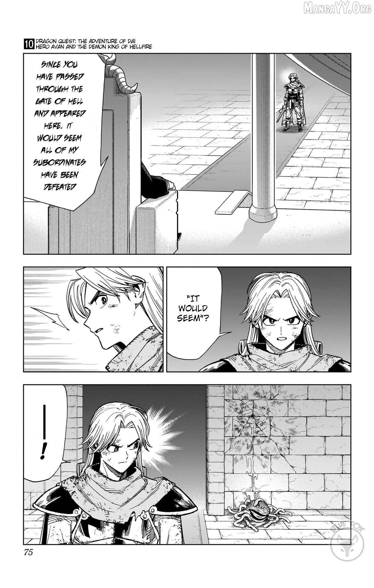 Dragon Quest: The Great Adventure of Dai - Avan the Brave and the Demon King of Hellfire Chapter 38 page 21 - 
