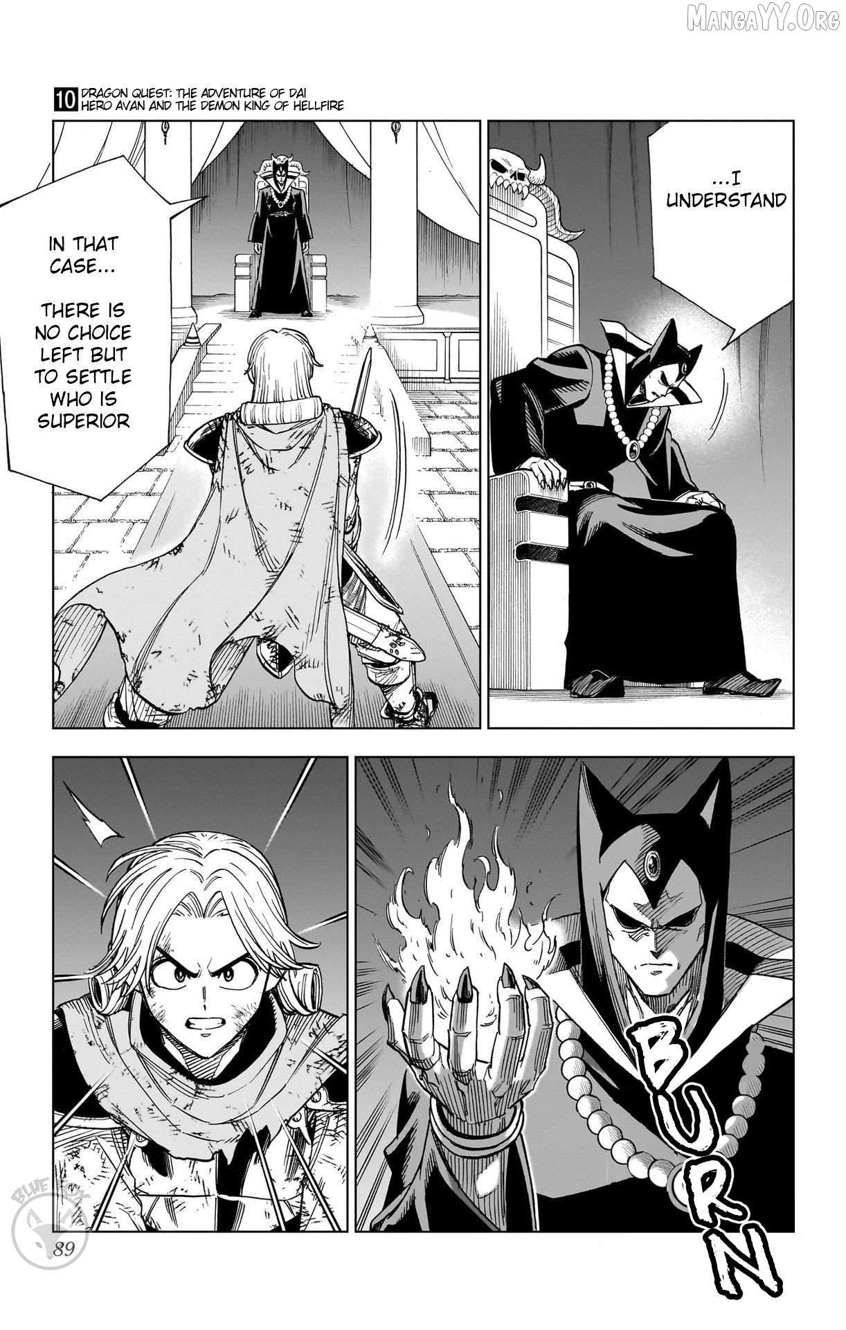 Dragon Quest: The Great Adventure of Dai - Avan the Brave and the Demon King of Hellfire Chapter 38 page 35 - 