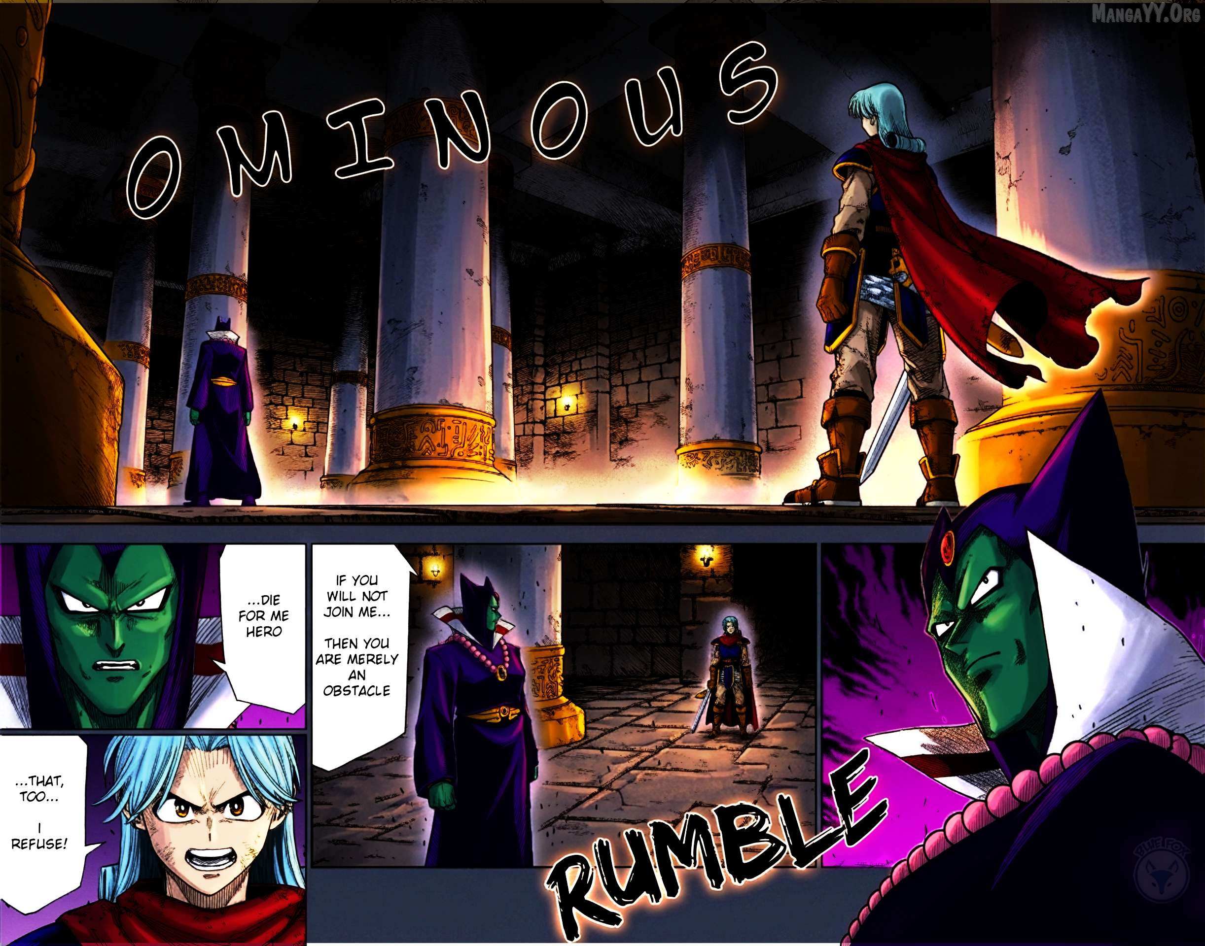 Dragon Quest: The Great Adventure of Dai - Avan the Brave and the Demon King of Hellfire Chapter 38 page 47 - 