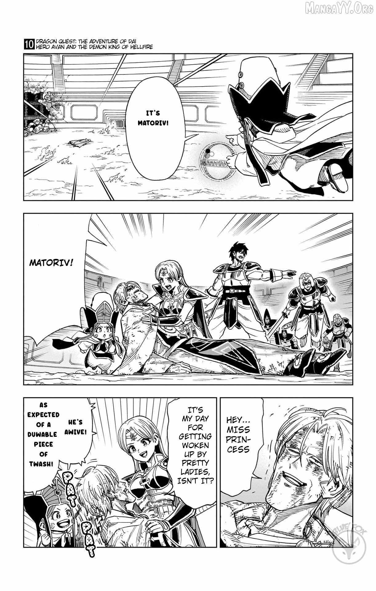 Dragon Quest: The Great Adventure of Dai - Avan the Brave and the Demon King of Hellfire Chapter 39 page 5 - 