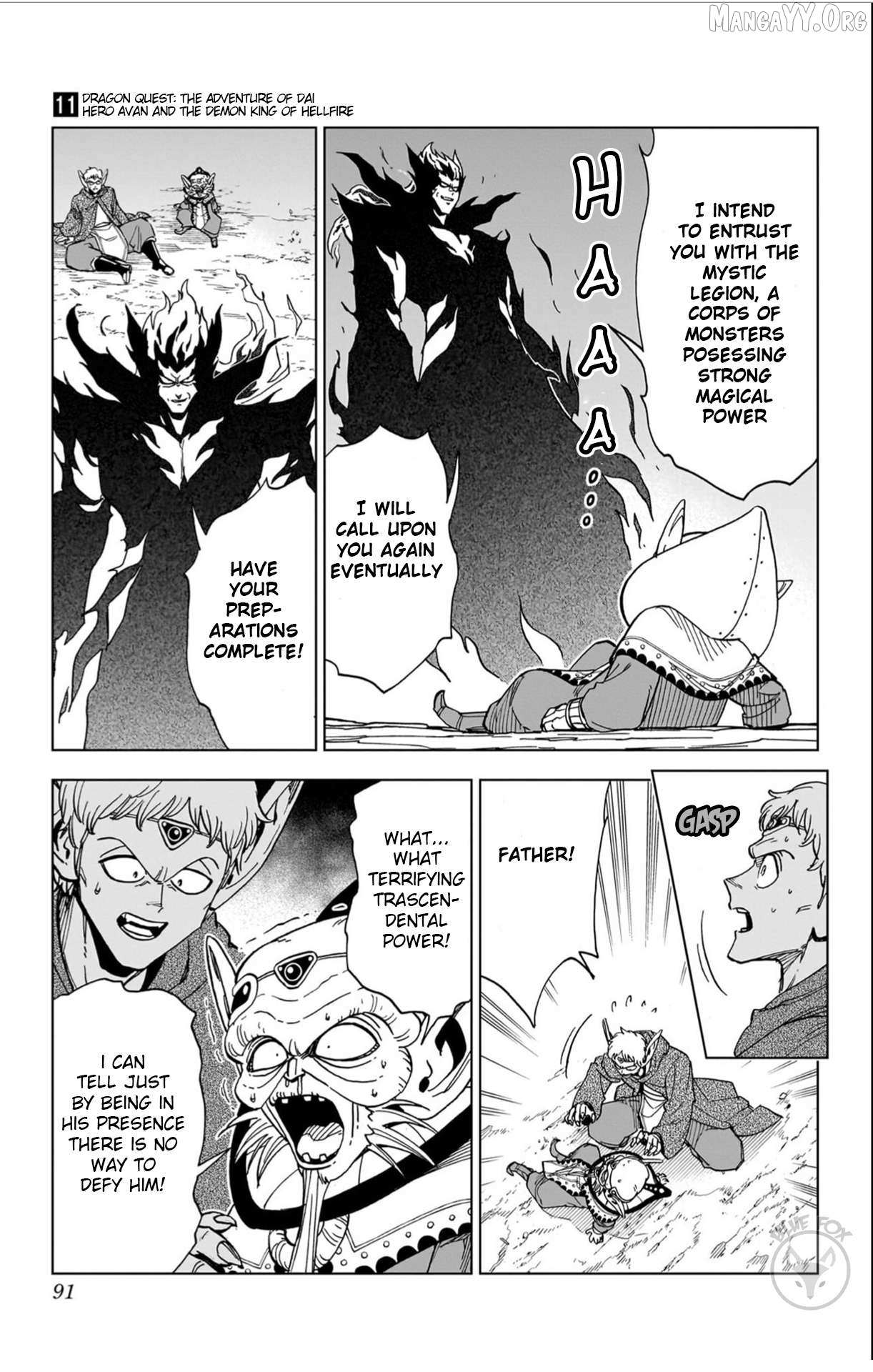 Dragon Quest: The Great Adventure of Dai - Avan the Brave and the Demon King of Hellfire Chapter 42 page 34 - 