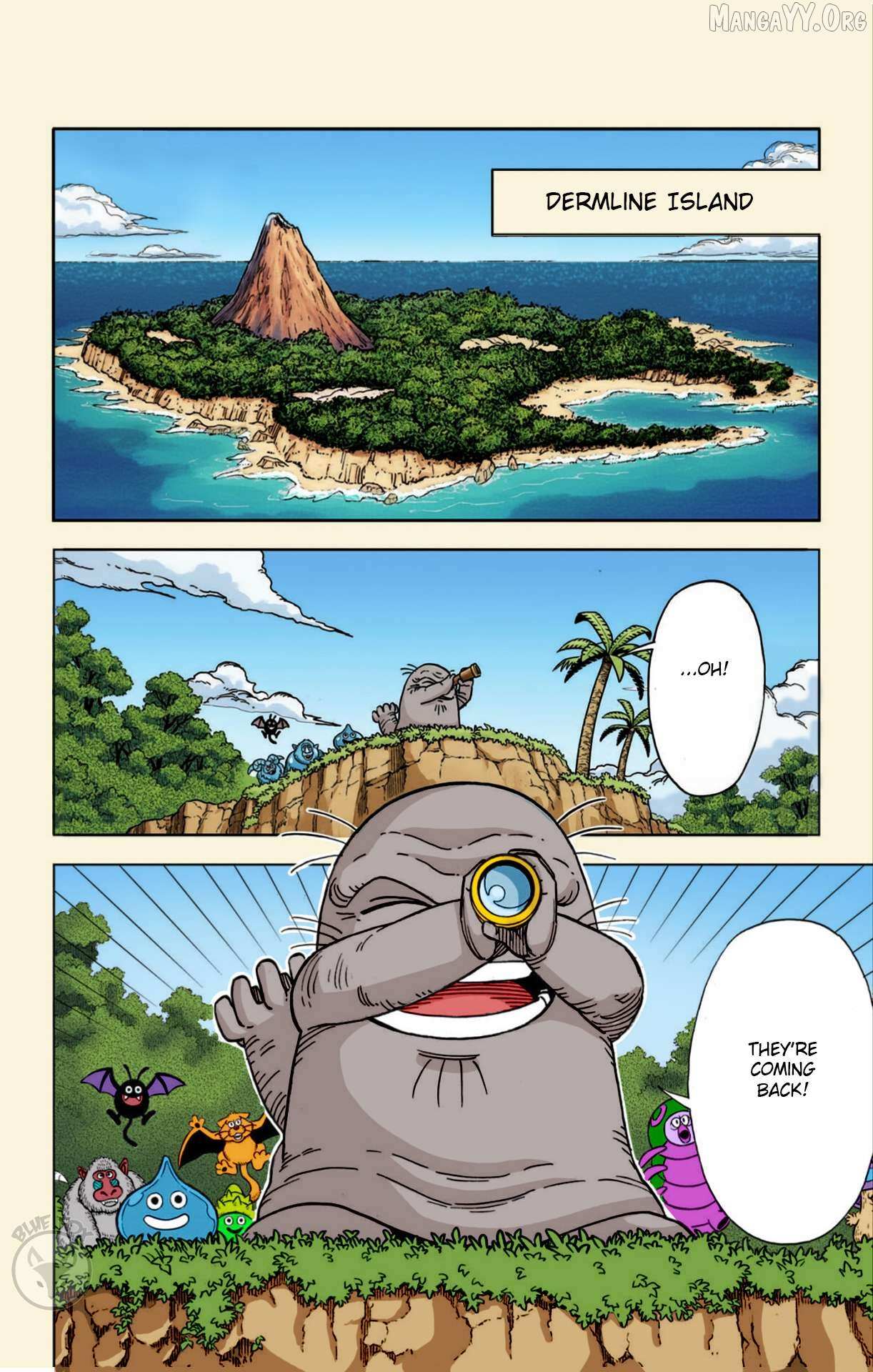 Dragon Quest: The Great Adventure of Dai - Avan the Brave and the Demon King of Hellfire Chapter 42 page 45 - 