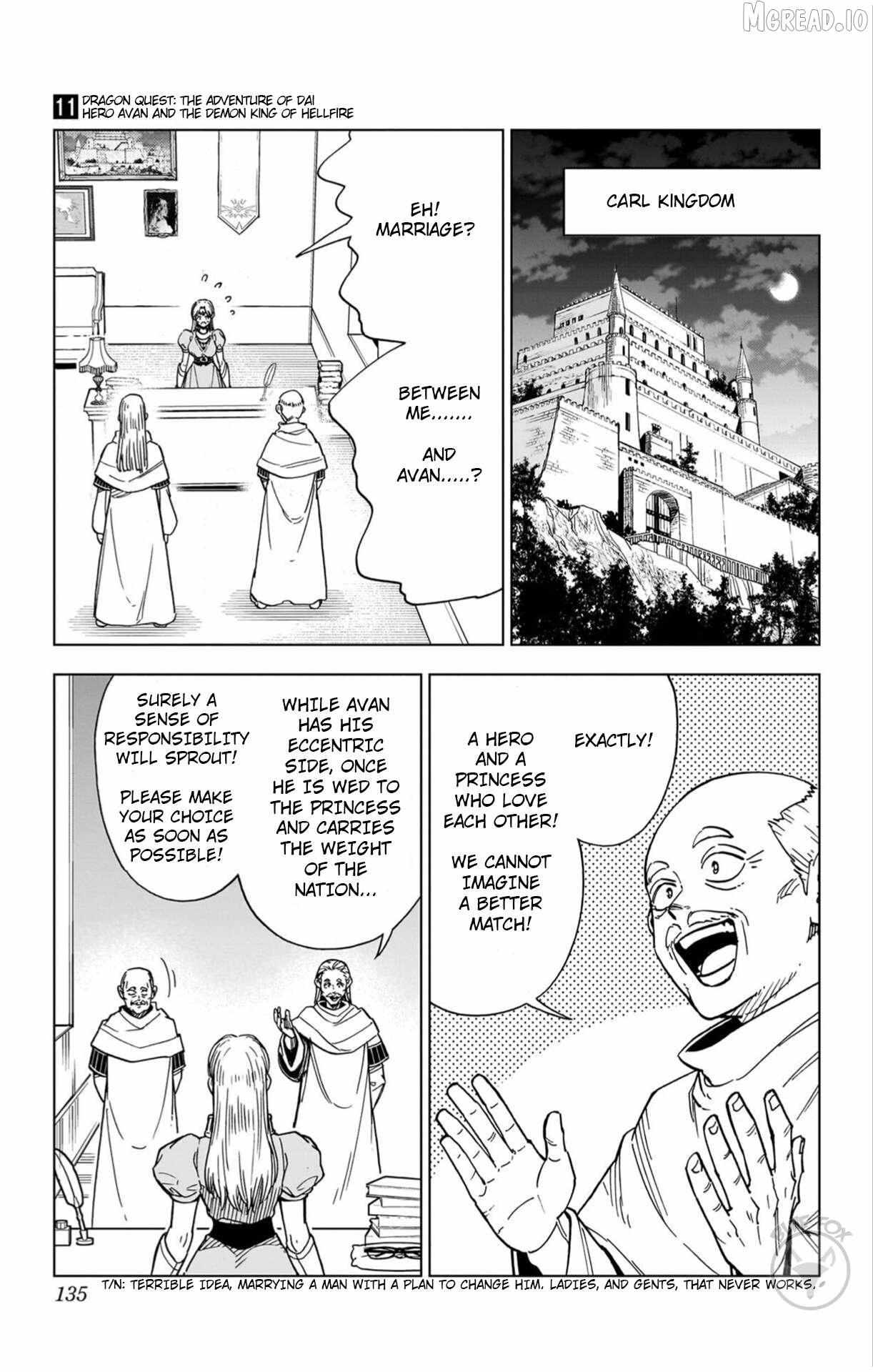 Dragon Quest: The Great Adventure of Dai - Avan the Brave and the Demon King of Hellfire Chapter 43 page 33 - 