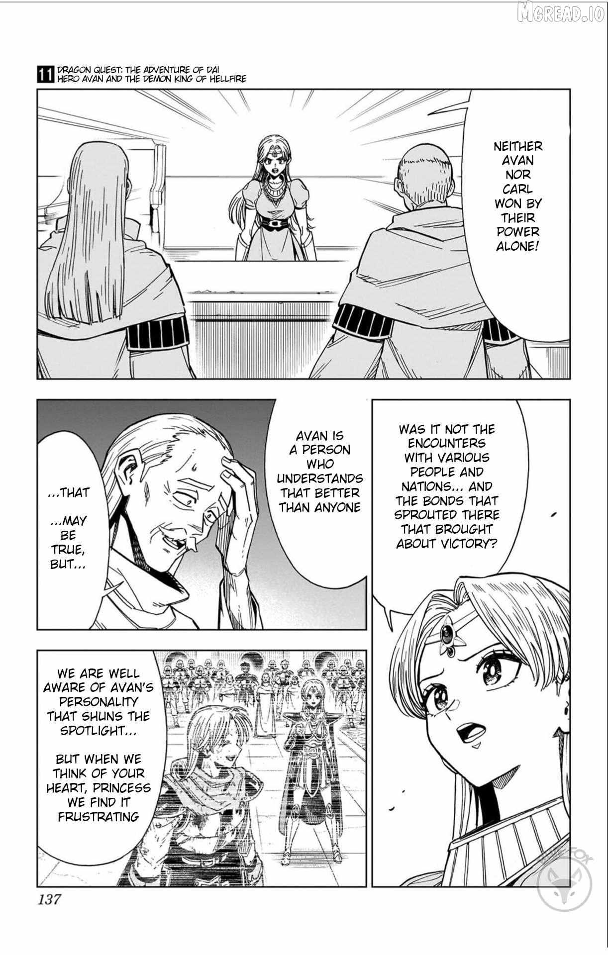 Dragon Quest: The Great Adventure of Dai - Avan the Brave and the Demon King of Hellfire Chapter 43 page 35 - 