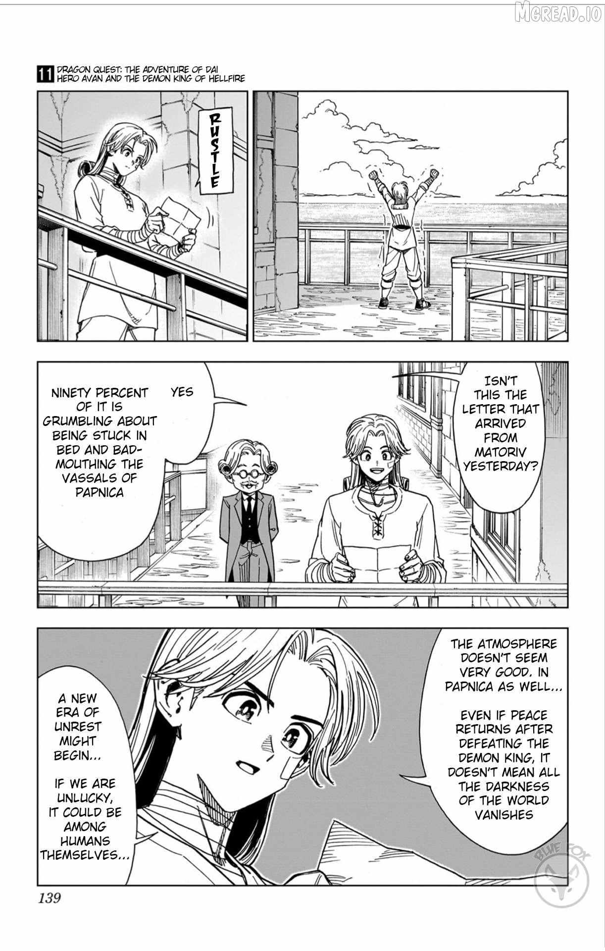 Dragon Quest: The Great Adventure of Dai - Avan the Brave and the Demon King of Hellfire Chapter 43 page 37 - 