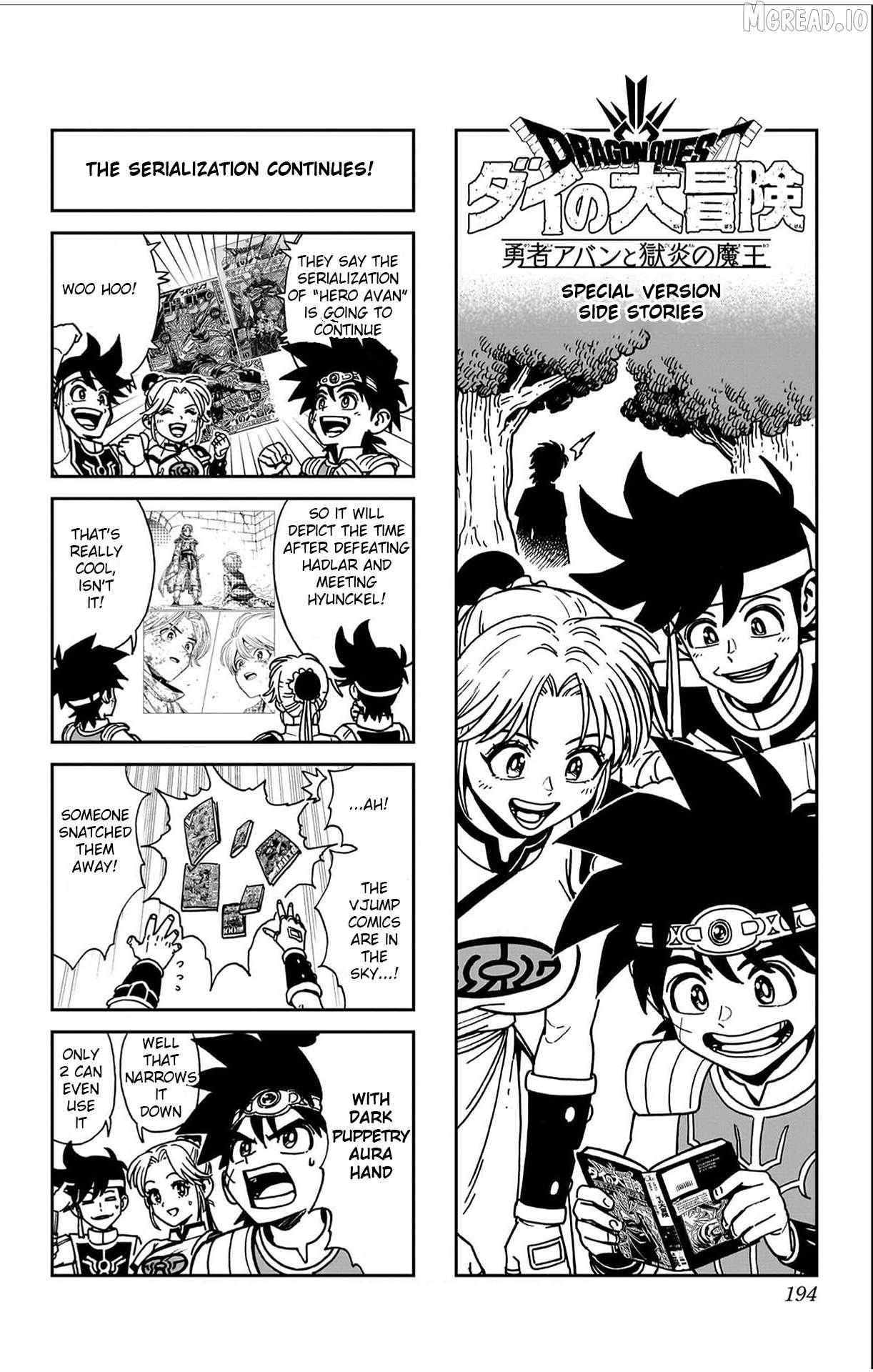 Dragon Quest: The Great Adventure of Dai - Avan the Brave and the Demon King of Hellfire Chapter 44 page 45 - 