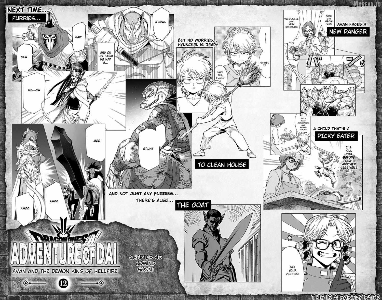 Dragon Quest: The Great Adventure of Dai - Avan the Brave and the Demon King of Hellfire Chapter 44 page 50 - 