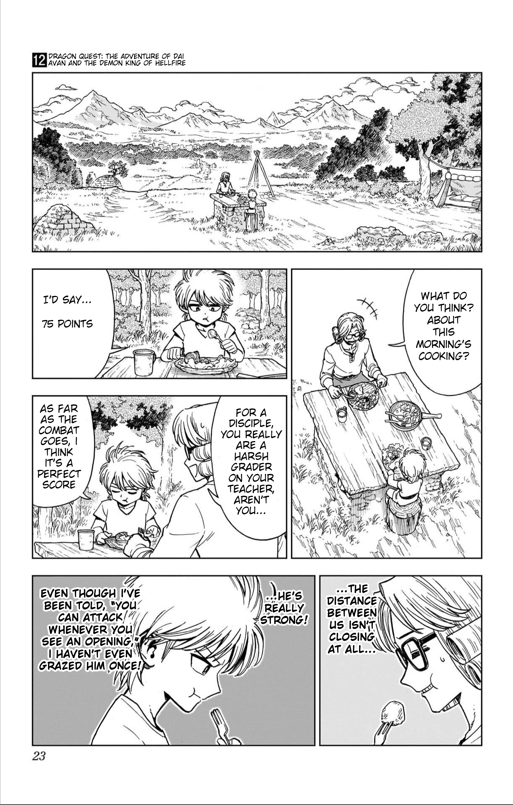 Dragon Quest: The Great Adventure of Dai - Avan the Brave and the Demon King of Hellfire Chapter 45 page 22 - 