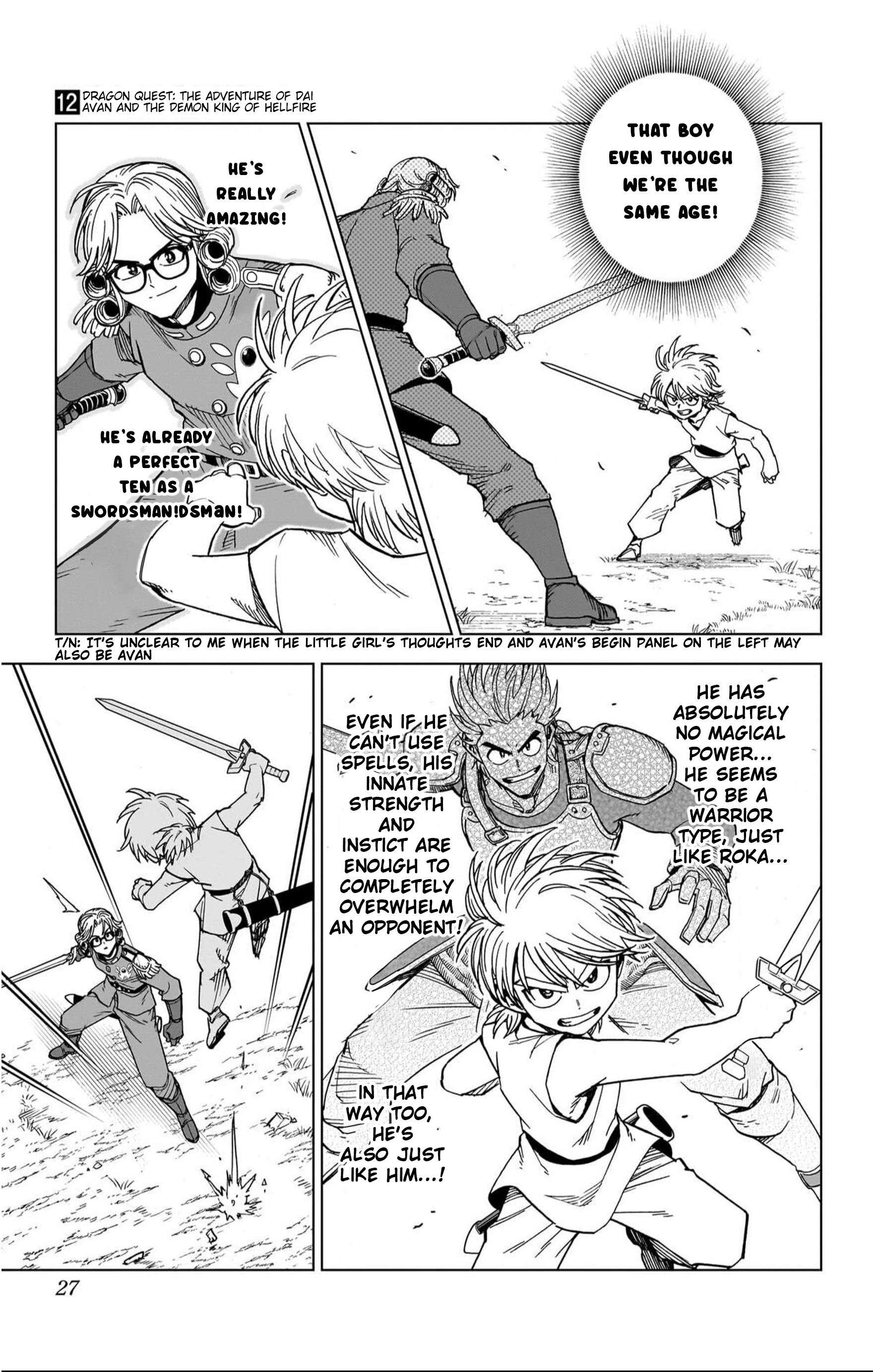 Dragon Quest: The Great Adventure of Dai - Avan the Brave and the Demon King of Hellfire Chapter 45 page 26 - 