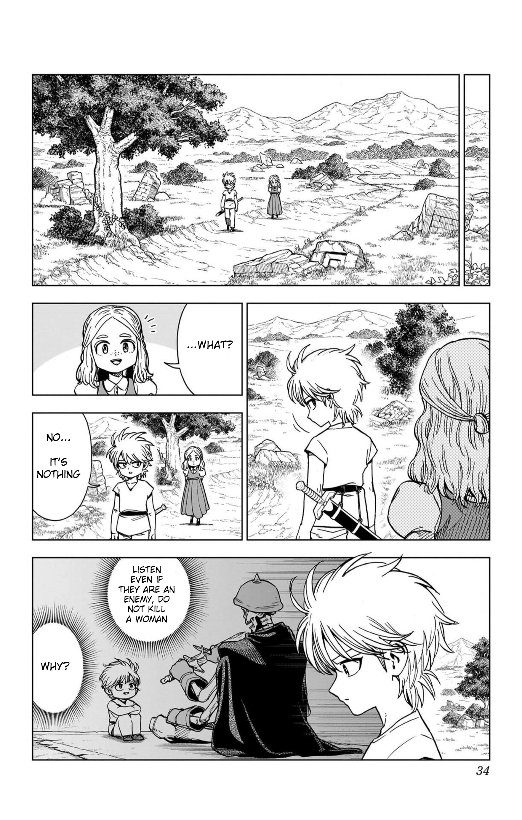 Dragon Quest: The Great Adventure of Dai - Avan the Brave and the Demon King of Hellfire Chapter 45 page 33 - 