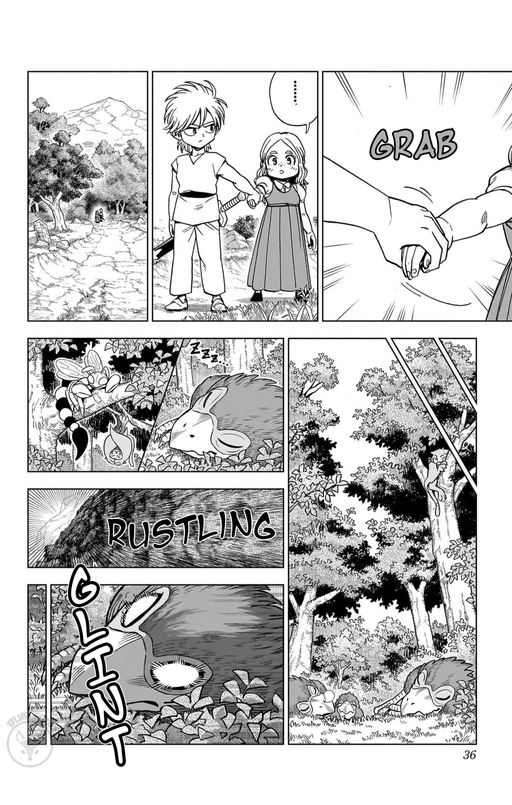 Dragon Quest: The Great Adventure of Dai - Avan the Brave and the Demon King of Hellfire Chapter 45 page 35 - 