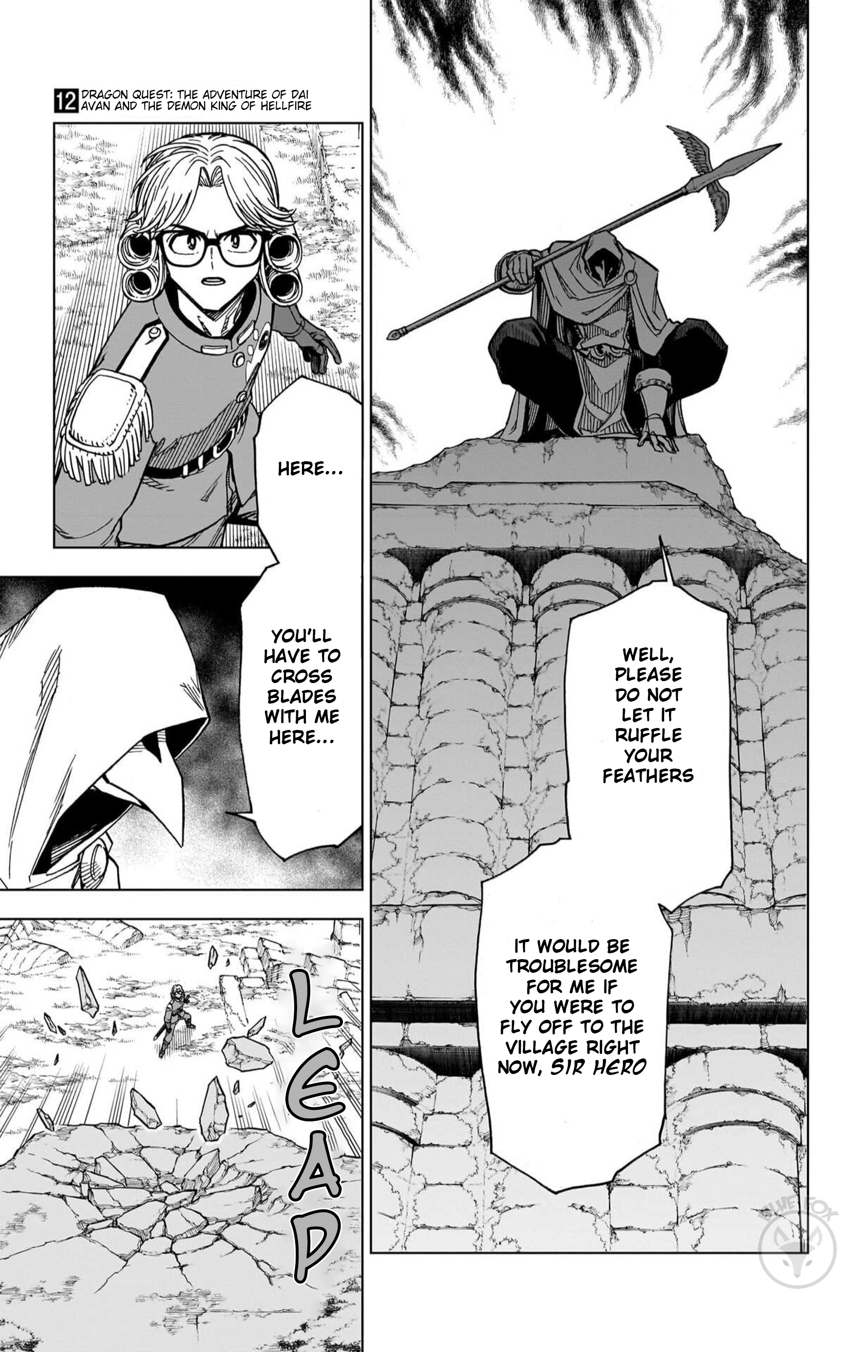 Dragon Quest: The Great Adventure of Dai - Avan the Brave and the Demon King of Hellfire Chapter 45 page 42 - 