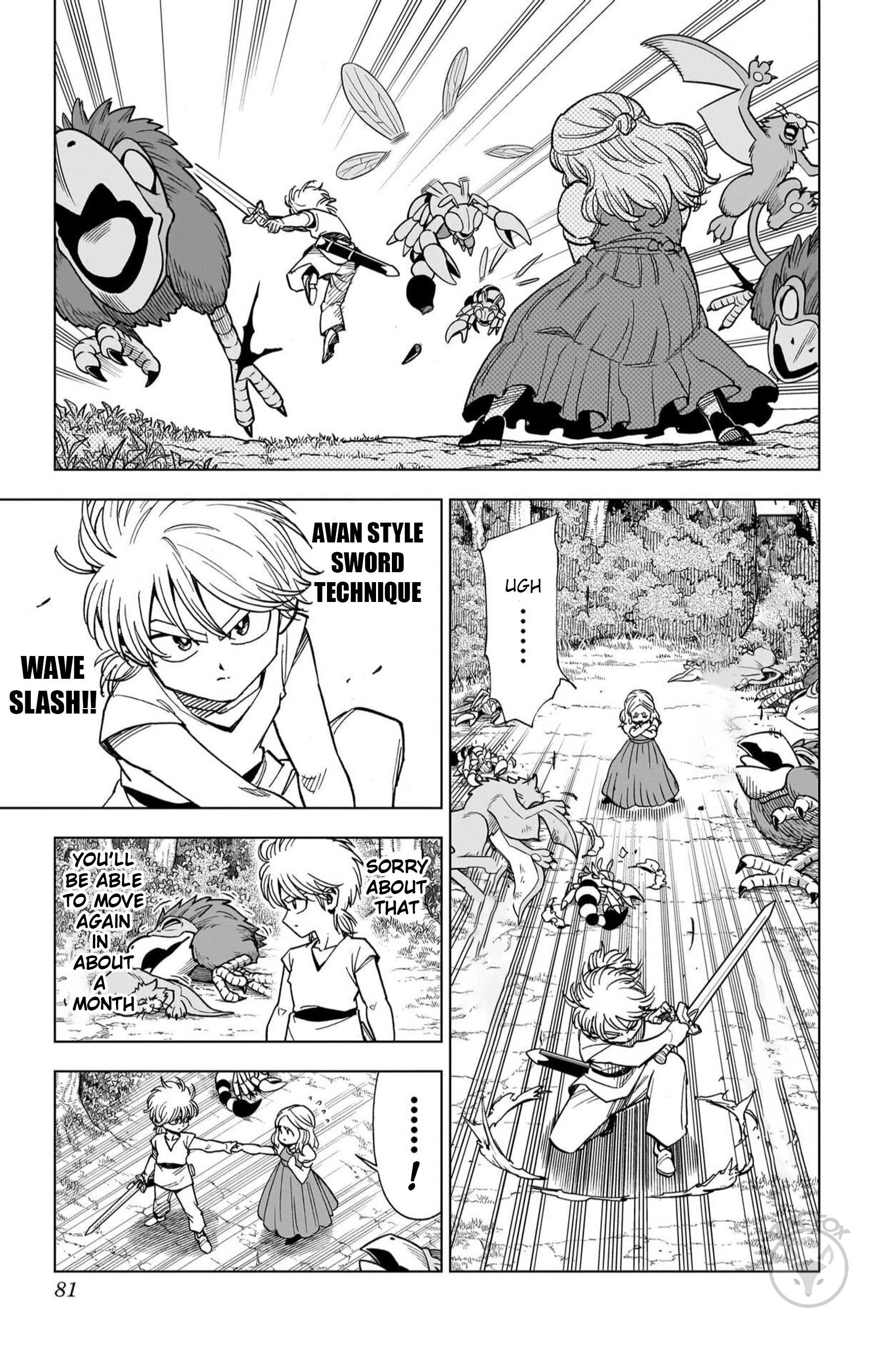 Dragon Quest: The Great Adventure of Dai - Avan the Brave and the Demon King of Hellfire Chapter 46 page 29 - 
