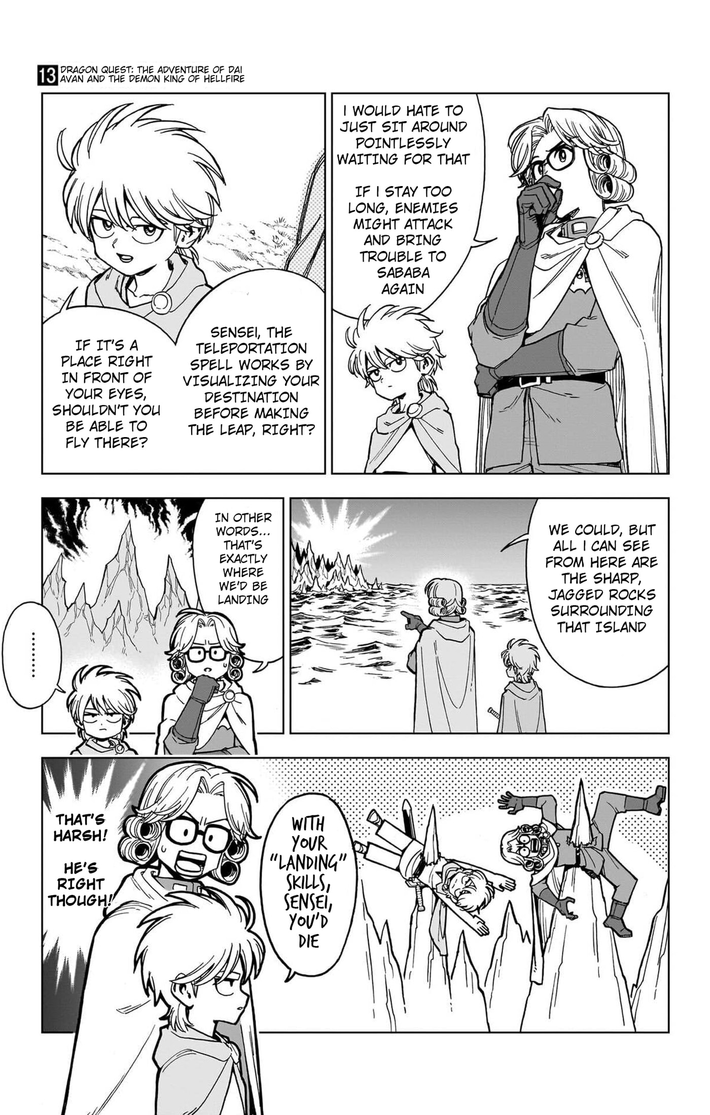 Dragon Quest: The Great Adventure of Dai - Avan the Brave and the Demon King of Hellfire Chapter 49 page 36 - 