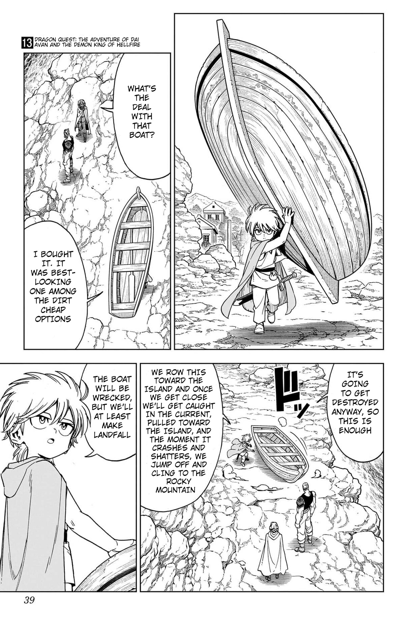 Dragon Quest: The Great Adventure of Dai - Avan the Brave and the Demon King of Hellfire Chapter 49 page 38 - 
