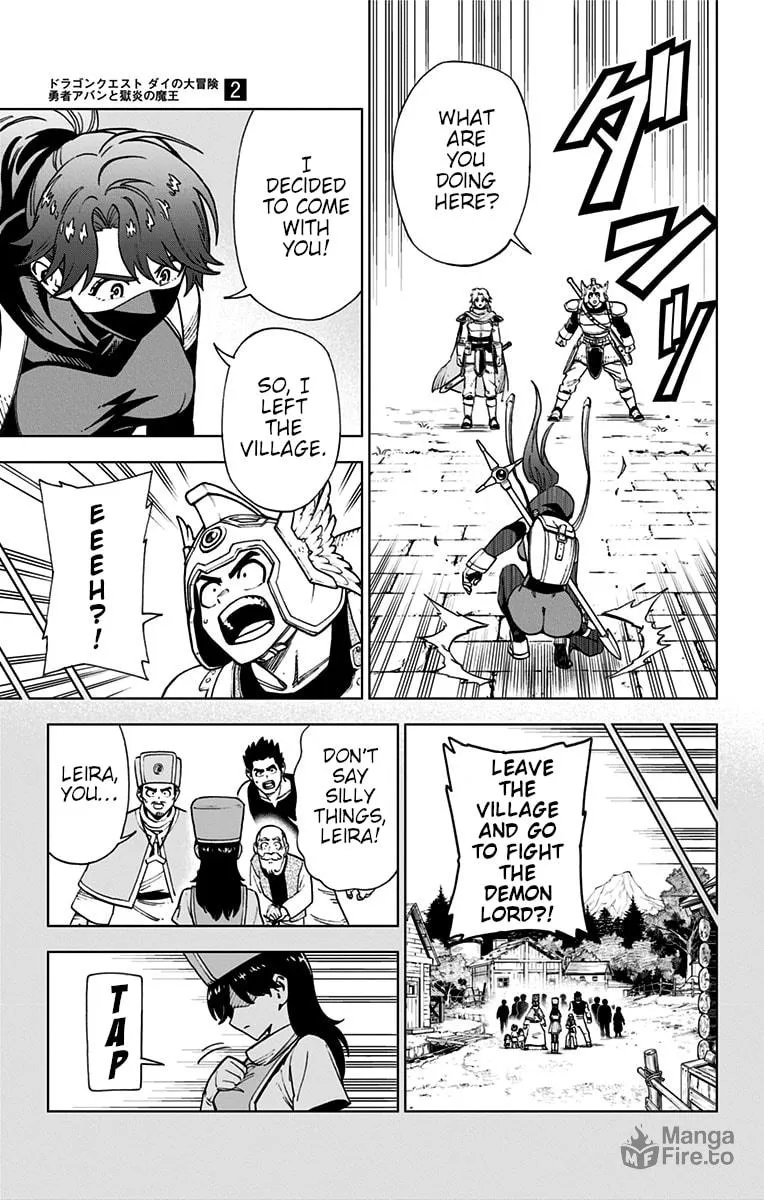 Dragon Quest: The Great Adventure of Dai - Avan the Brave and the Demon King of Hellfire Chapter 5 page 21 - 