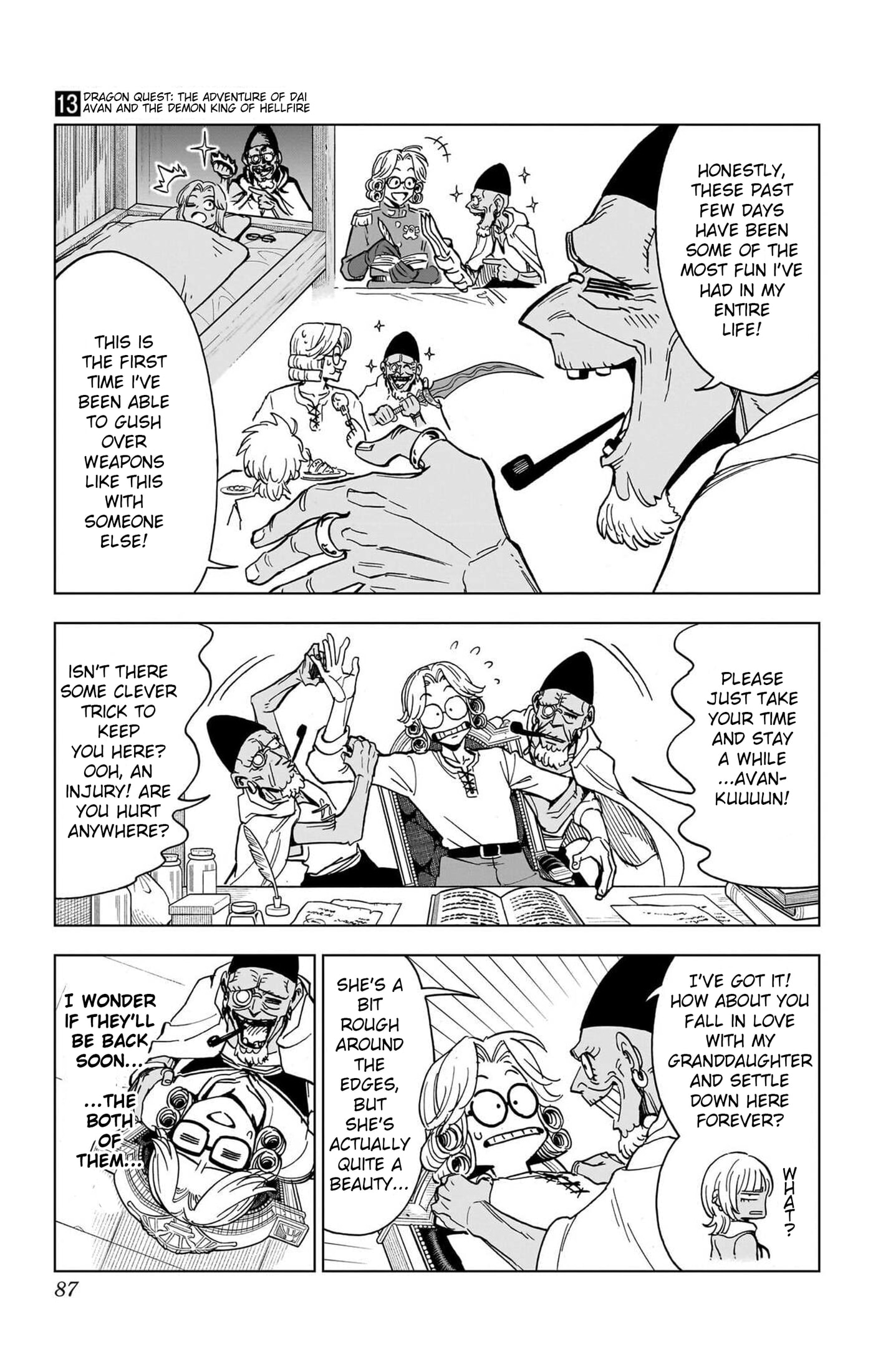 Dragon Quest: The Great Adventure of Dai - Avan the Brave and the Demon King of Hellfire Chapter 50 page 33 - 