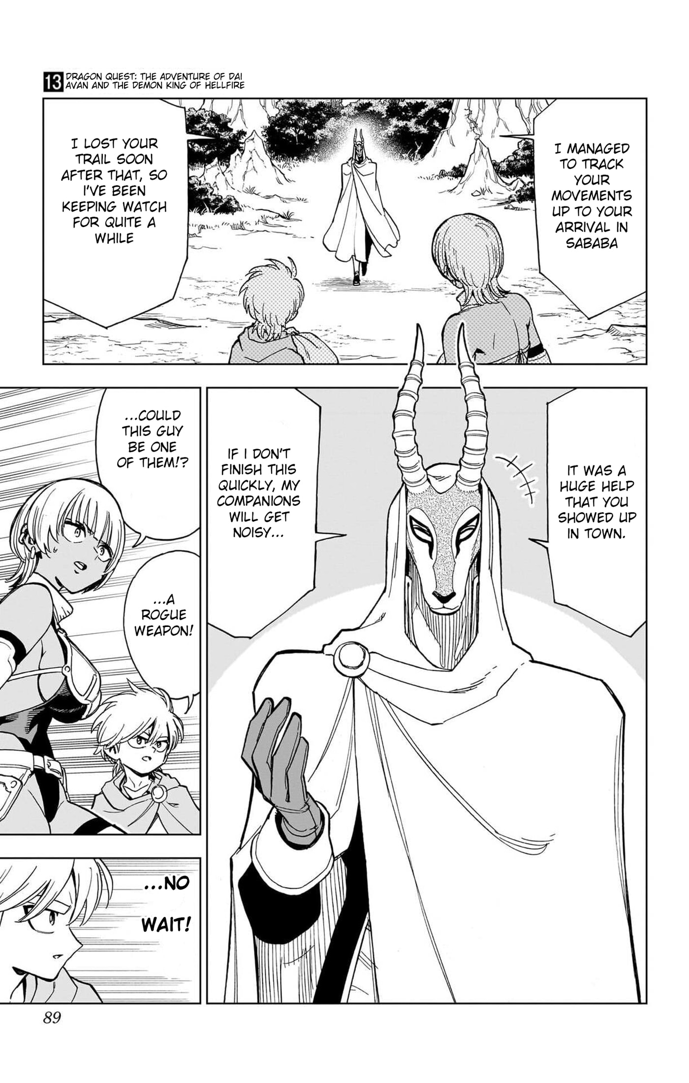 Dragon Quest: The Great Adventure of Dai - Avan the Brave and the Demon King of Hellfire Chapter 50 page 35 - 