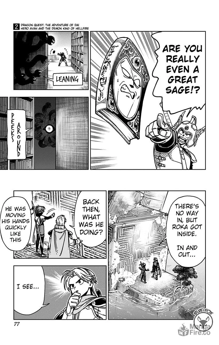 Dragon Quest: The Great Adventure of Dai - Avan the Brave and the Demon King of Hellfire Chapter 6 page 20 - 