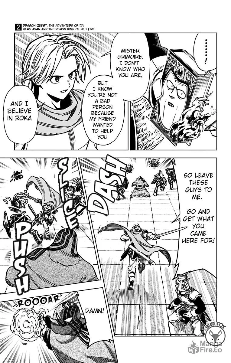 Dragon Quest: The Great Adventure of Dai - Avan the Brave and the Demon King of Hellfire Chapter 7 page 3 - 
