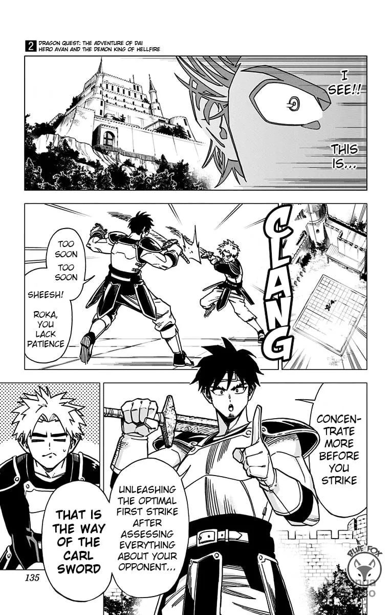 Dragon Quest: The Great Adventure of Dai - Avan the Brave and the Demon King of Hellfire Chapter 7 page 33 - 