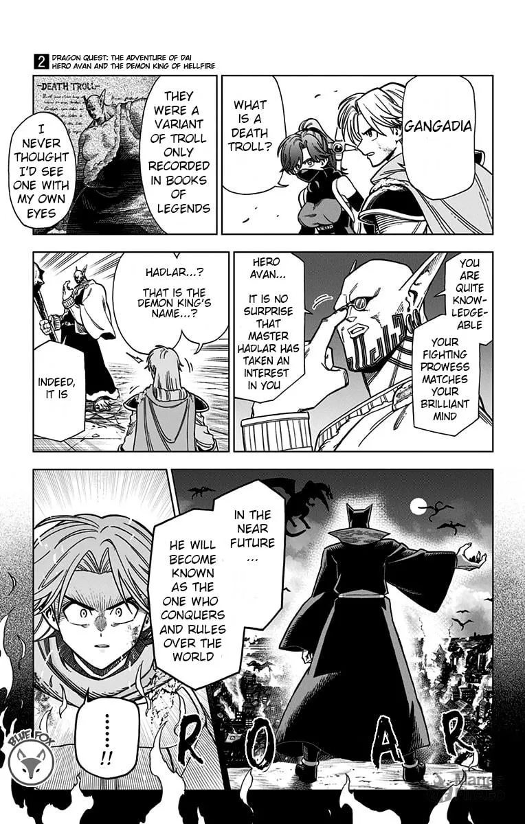 Dragon Quest: The Great Adventure of Dai - Avan the Brave and the Demon King of Hellfire Chapter 8 page 3 - 