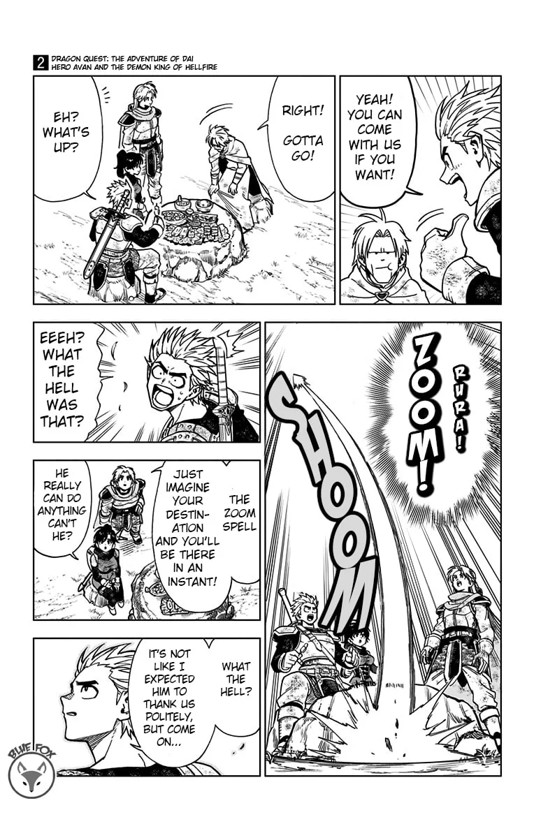 Dragon Quest: The Great Adventure of Dai - Avan the Brave and the Demon King of Hellfire Chapter 8 page 37 - 