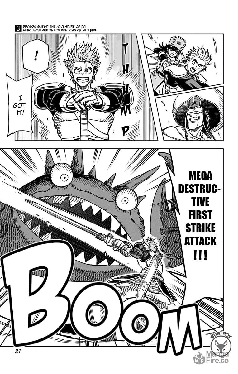 Dragon Quest: The Great Adventure of Dai - Avan the Brave and the Demon King of Hellfire Chapter 9 page 18 - 