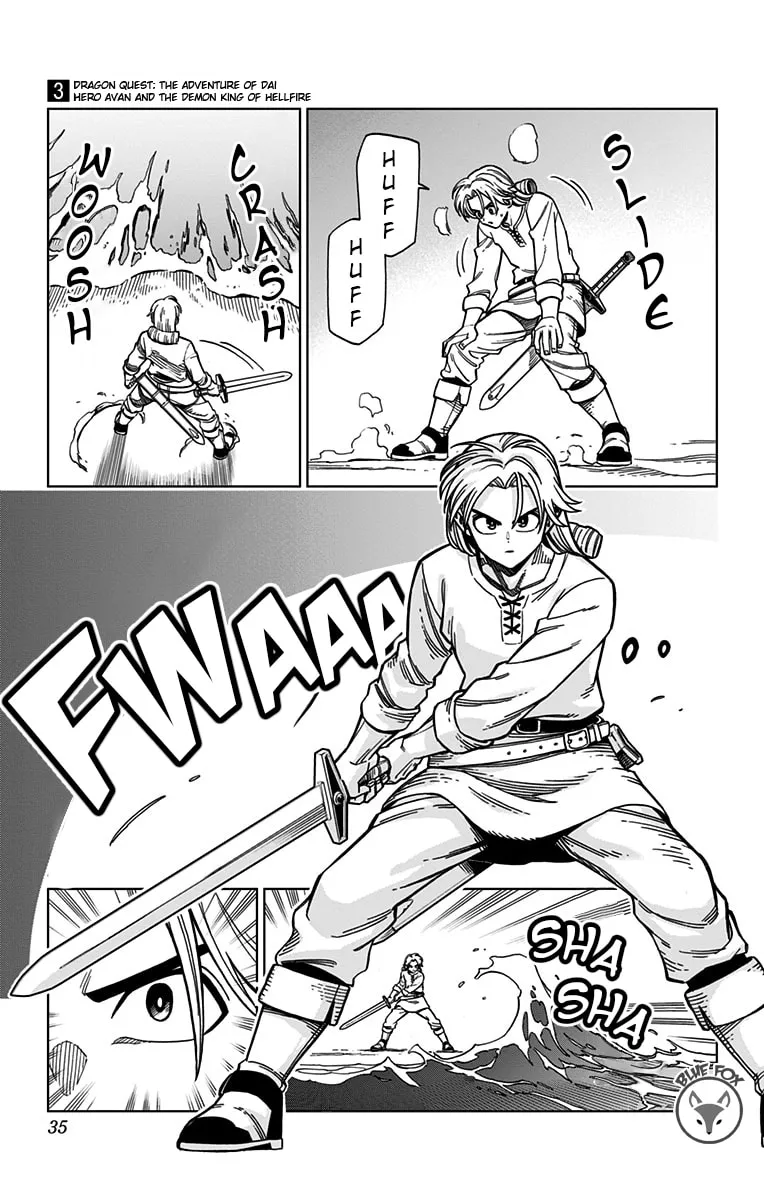 Dragon Quest: The Great Adventure of Dai - Avan the Brave and the Demon King of Hellfire Chapter 9 page 32 - 