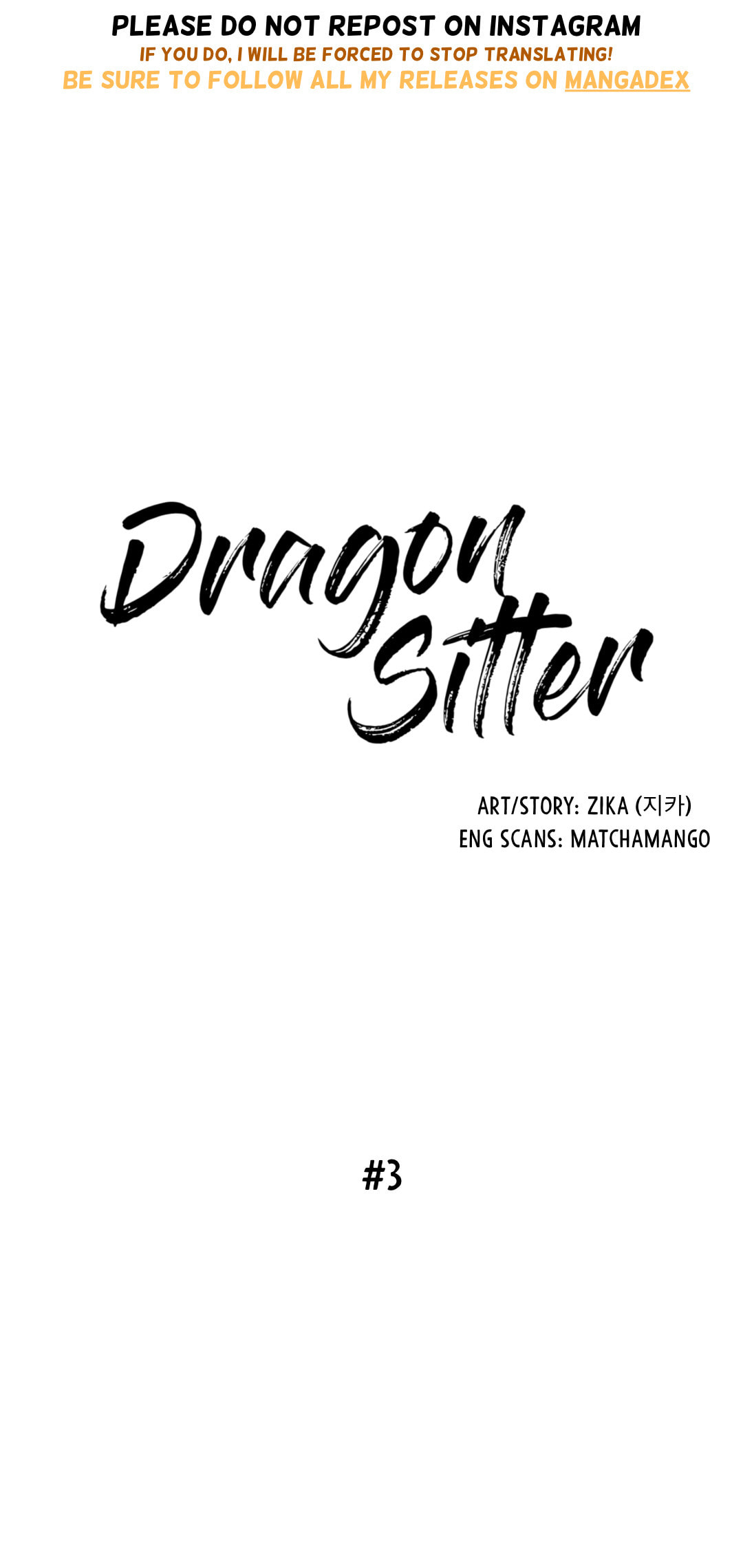 Dragonsitter Chapter 3 page 1 - 