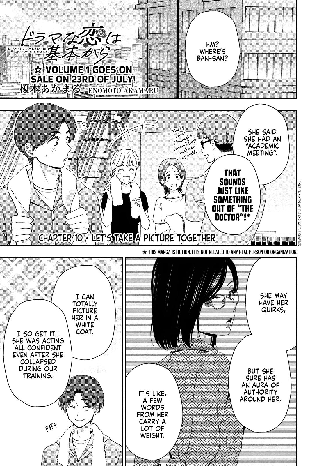 Drama na Koi wa Kihon kara Chapter 10 page 1 - 