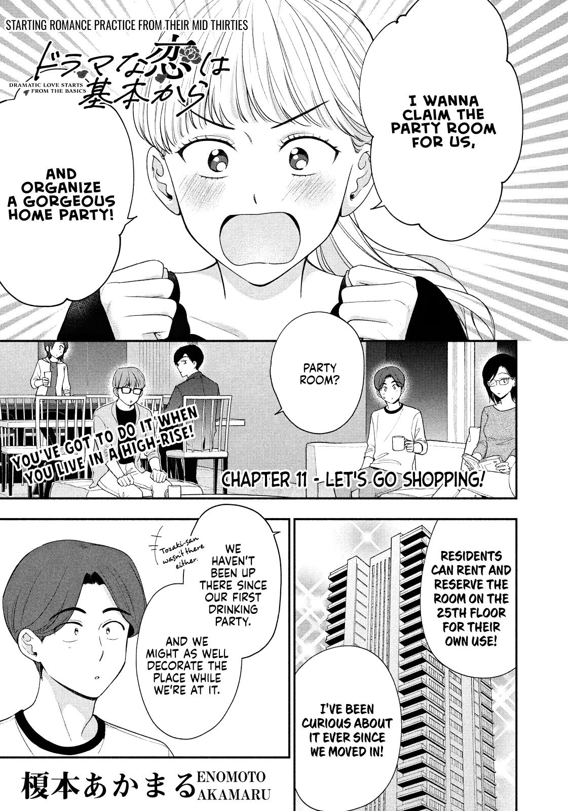 Drama na Koi wa Kihon kara Chapter 11 page 1 - 