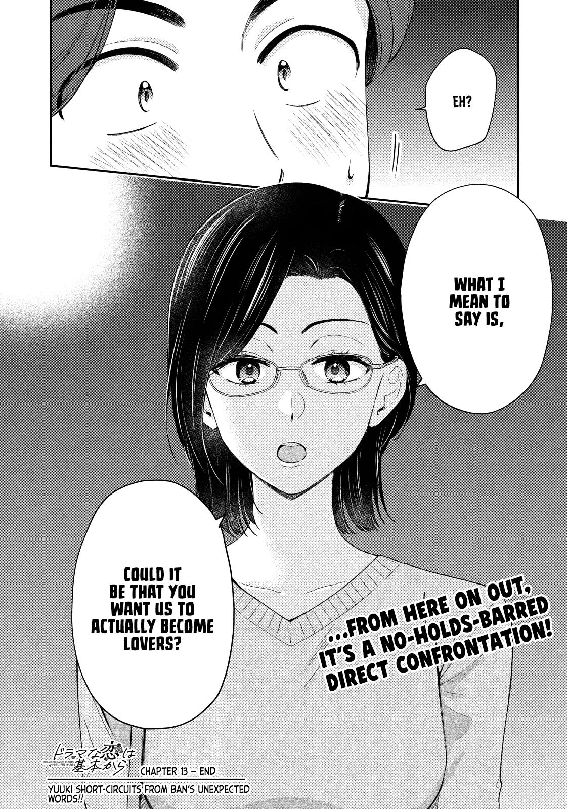 Drama na Koi wa Kihon kara Chapter 13 page 16 - 