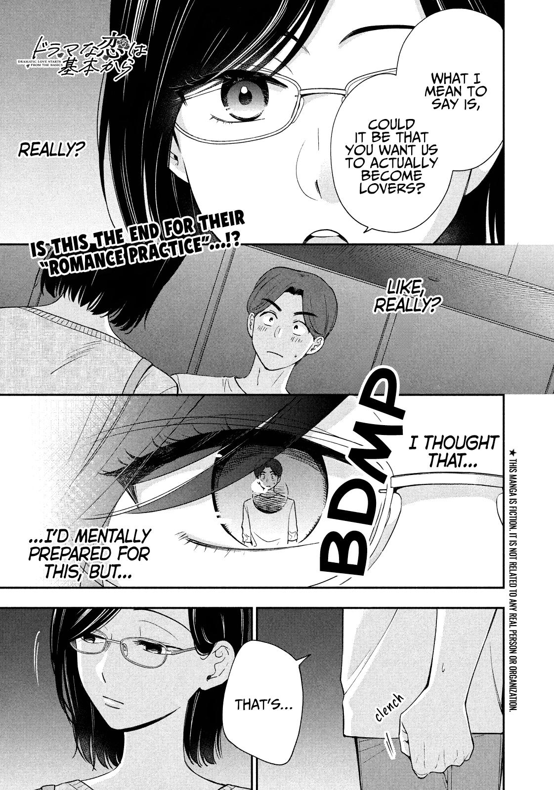 Drama na Koi wa Kihon kara Chapter 14 page 1 - 