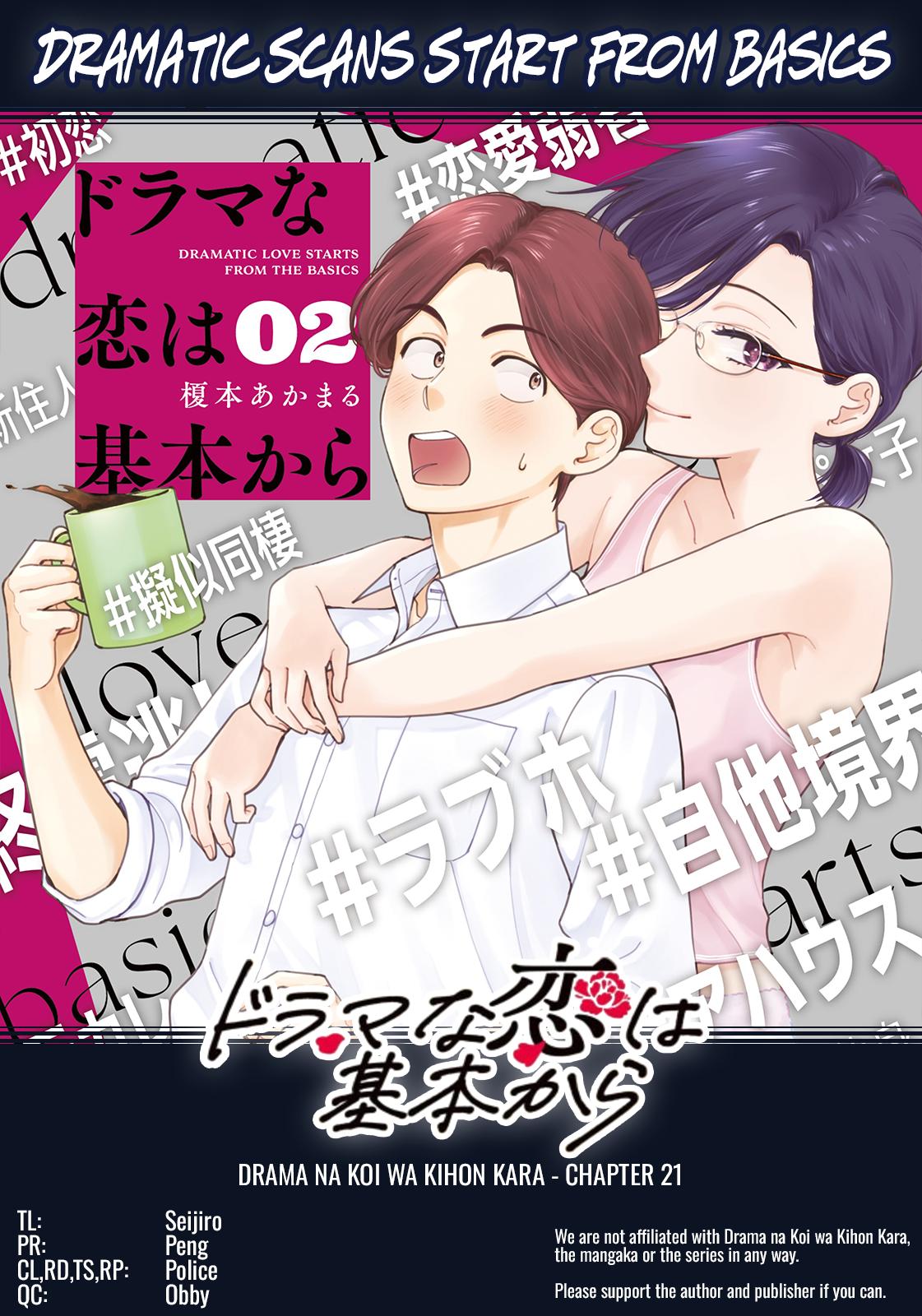 Drama na Koi wa Kihon kara Chapter 21 page 17 - 