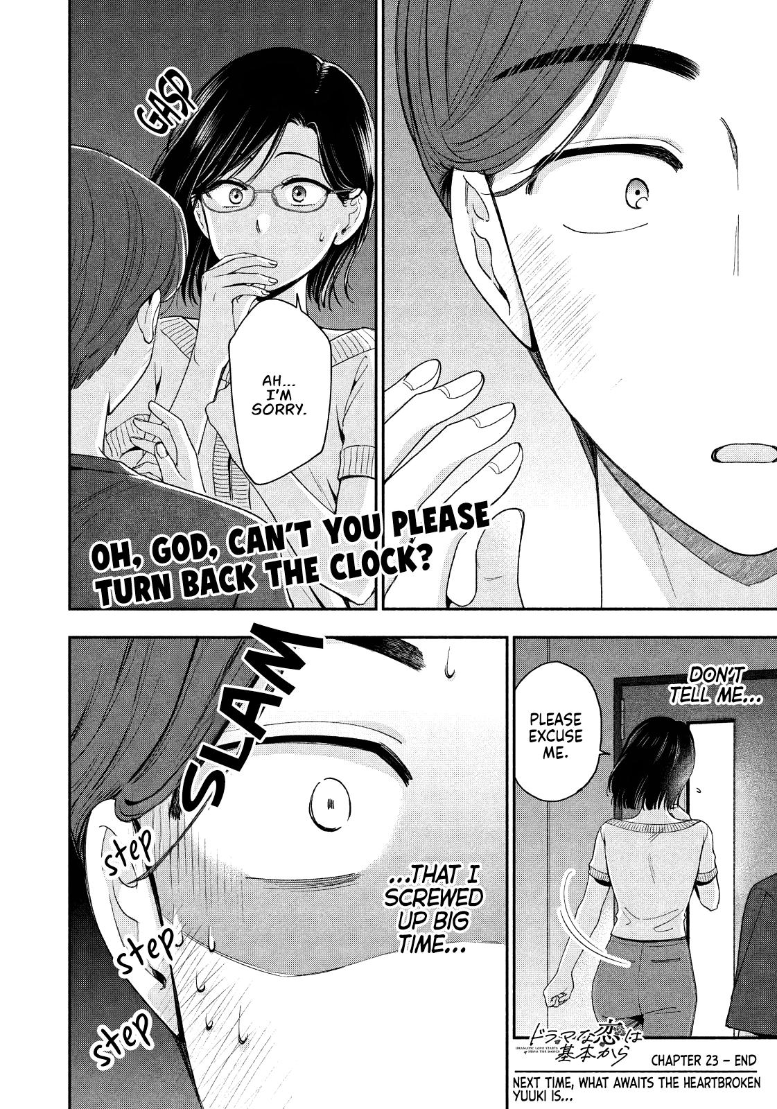 Drama na Koi wa Kihon kara Chapter 23 page 16 - 