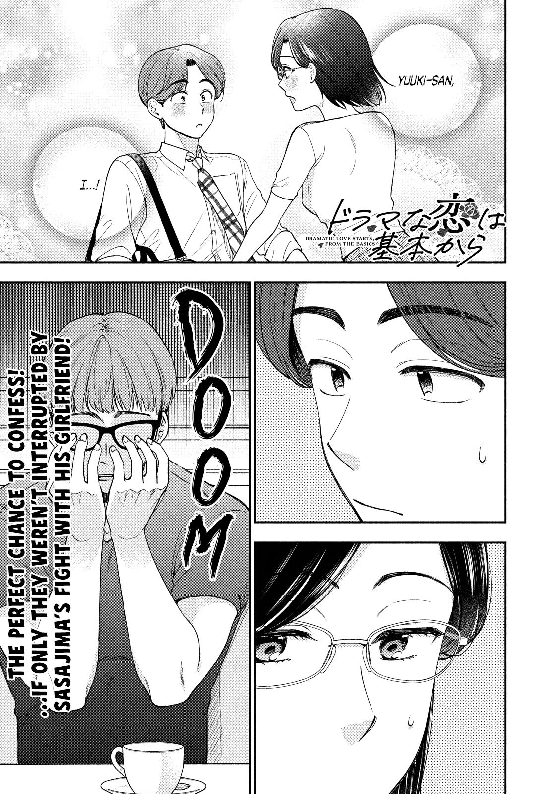 Drama na Koi wa Kihon kara Chapter 28 page 1 - 