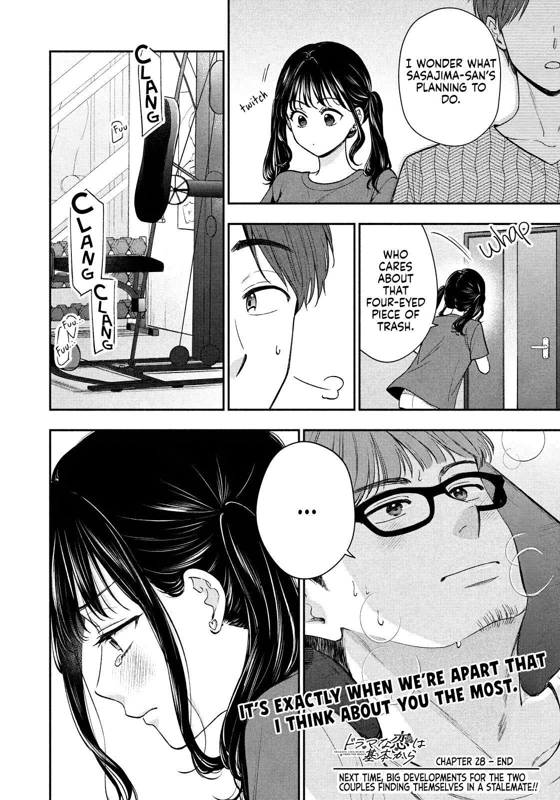 Drama na Koi wa Kihon kara Chapter 28 page 16 - 