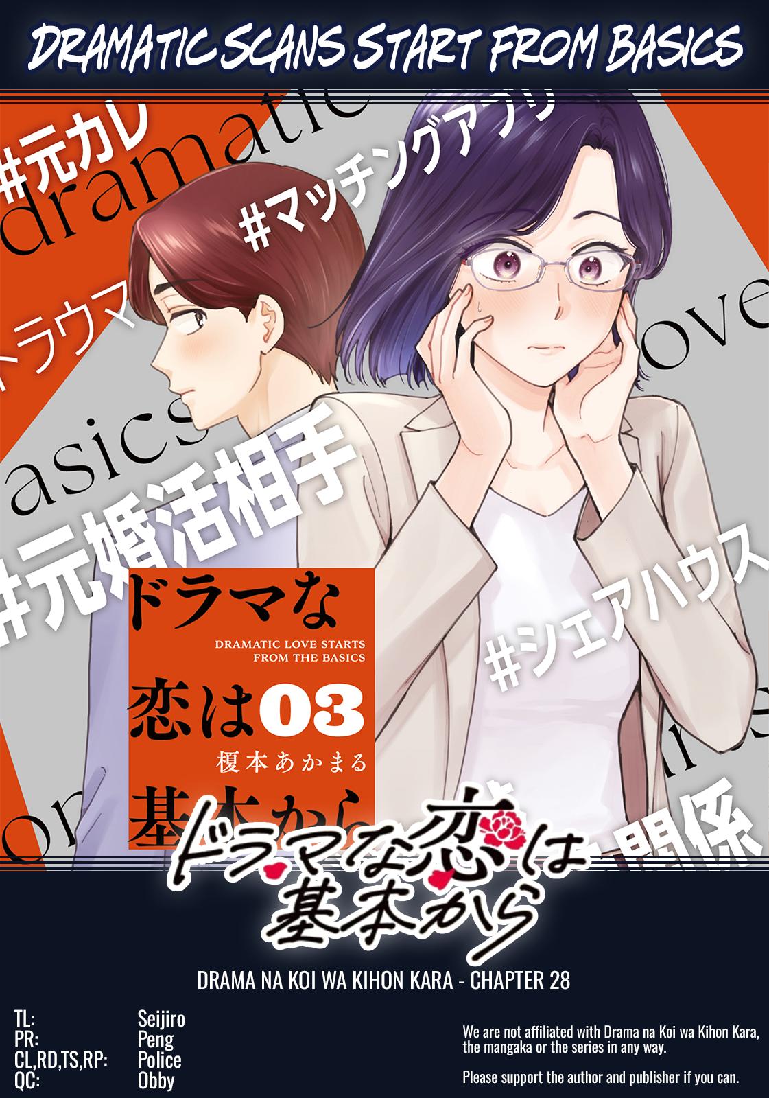 Drama na Koi wa Kihon kara Chapter 28 page 17 - 