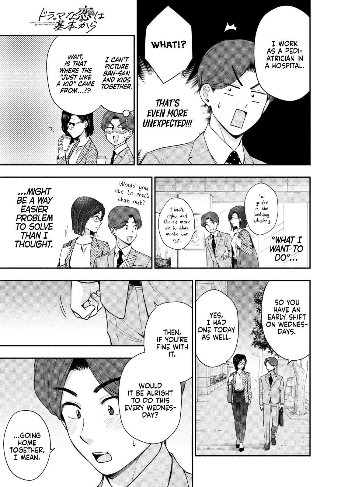 Drama na Koi wa Kihon kara Chapter 3 page 13 - 