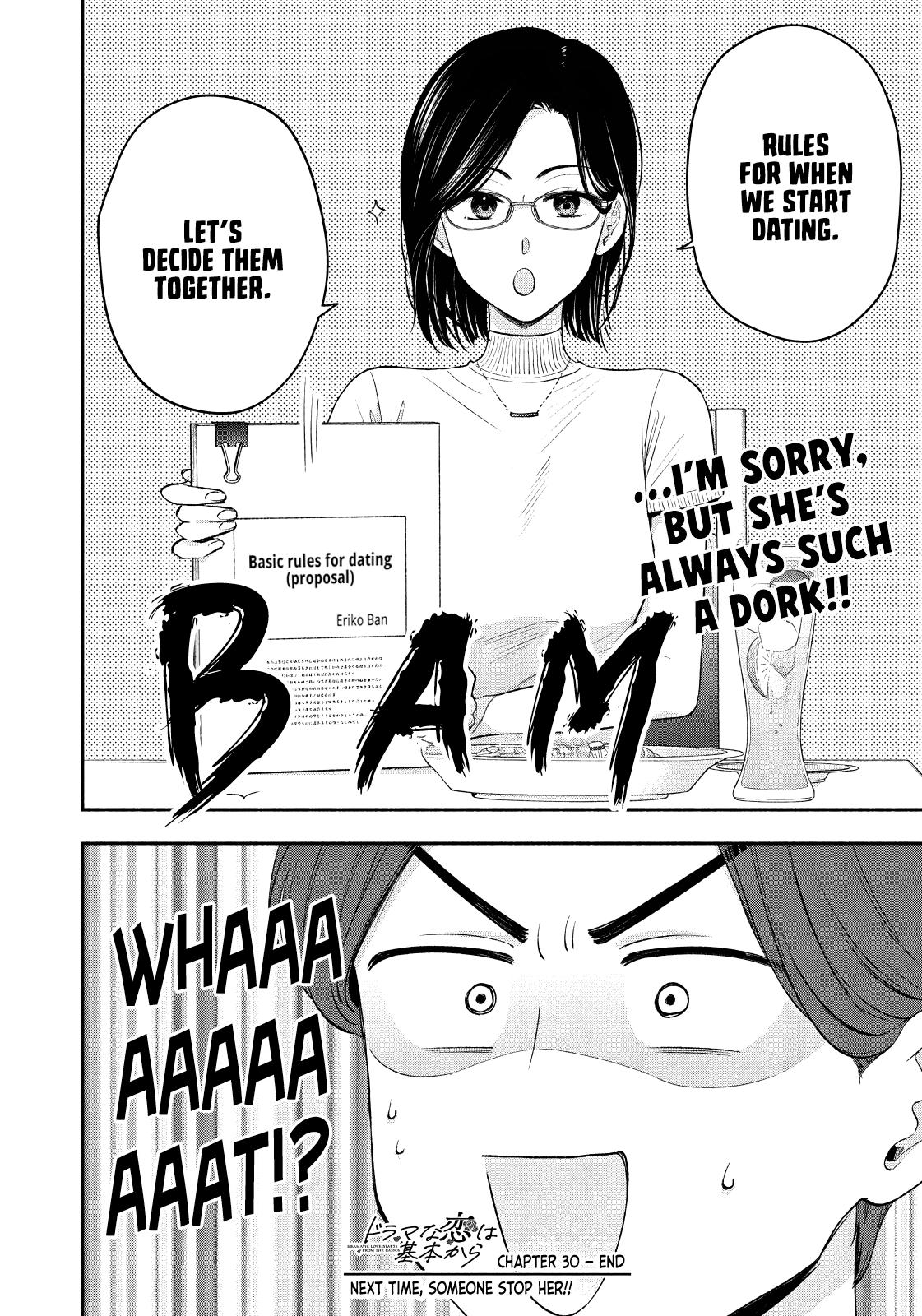 Drama na Koi wa Kihon kara Chapter 30 page 16 - 