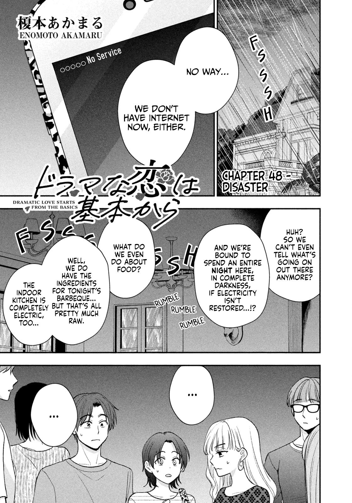 Drama na Koi wa Kihon kara Chapter 48 page 1 - 