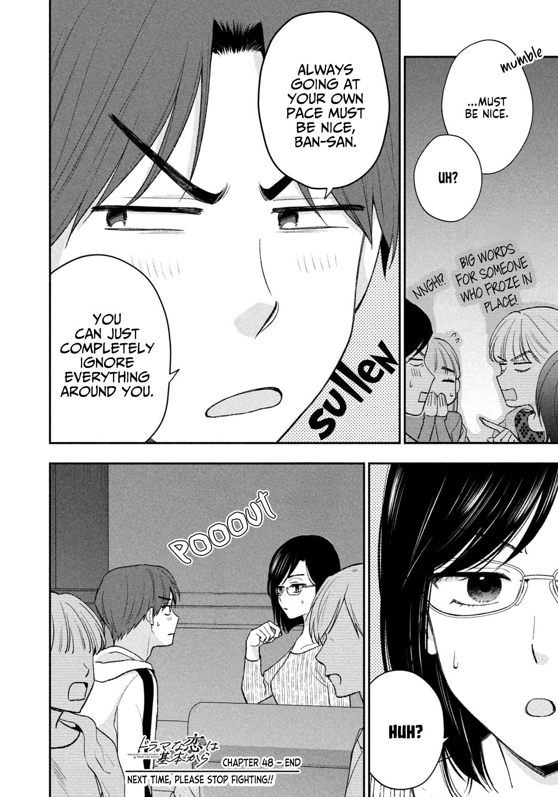 Drama na Koi wa Kihon kara Chapter 48 page 16 - 