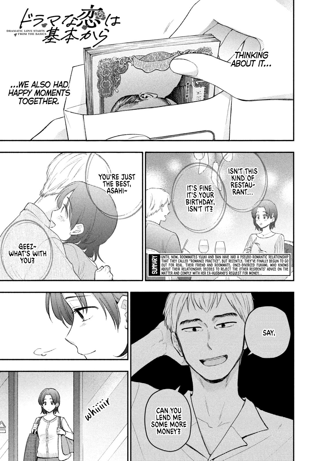 Drama na Koi wa Kihon kara Chapter 55 page 1 - 