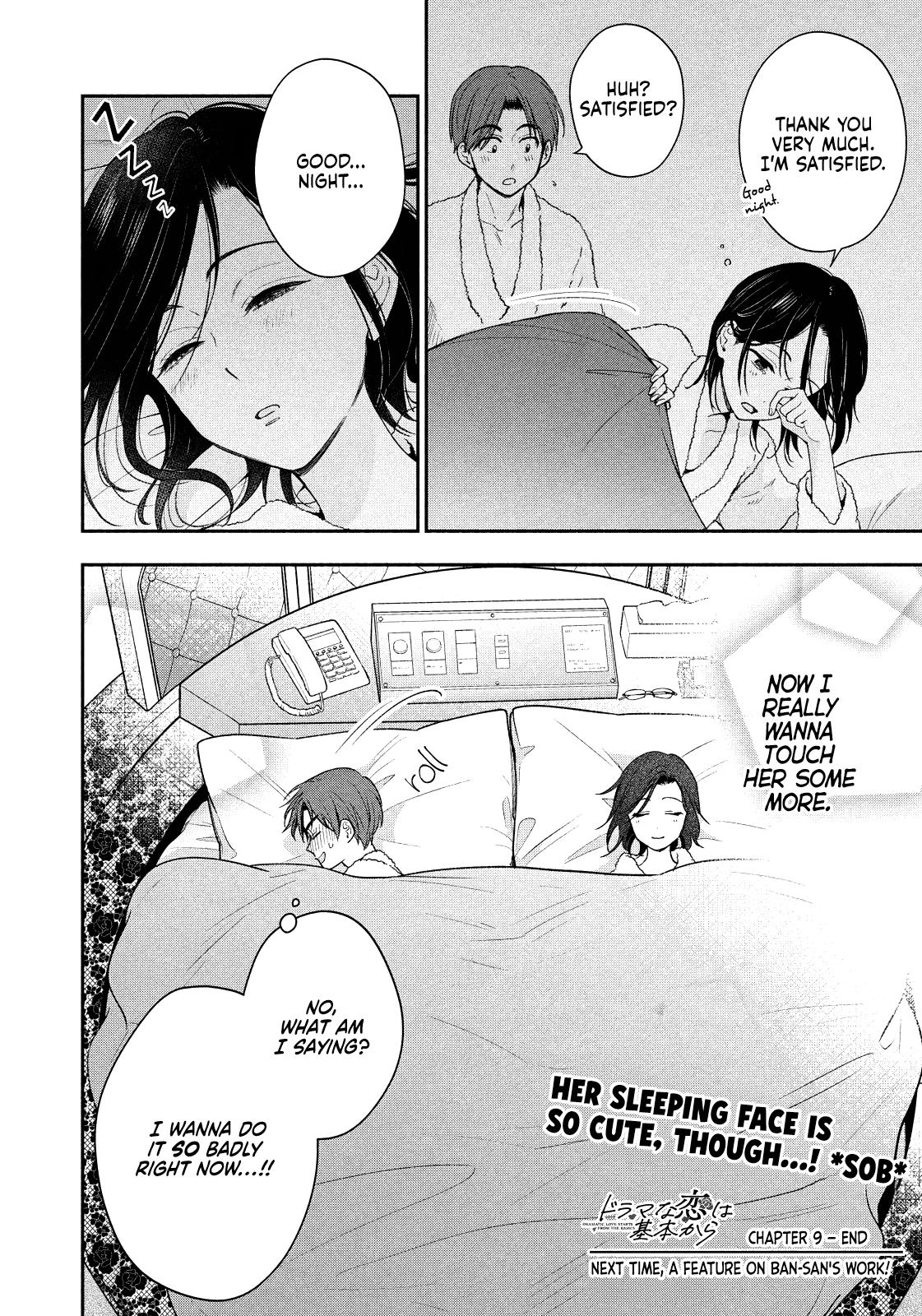 Drama na Koi wa Kihon kara Chapter 9 page 18 - 