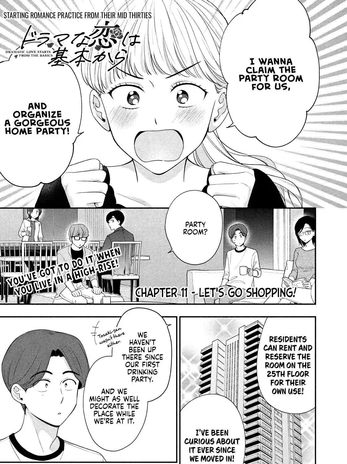 Dramatic Love Starts from the Basics Chapter 11 page 1 - 
